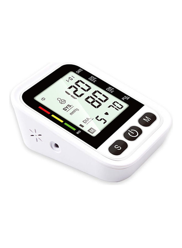 Electronic Blood Pressure Monitor, PAA3480B, White/Black