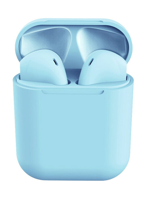 

Generic Inpods 12 Wireless In-Ear TWS Headphone with Charge Box, Light Blue