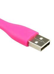 Flexible USB LED Lamp Emergency Light for Laptop, Purple
