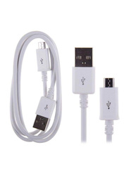 1 Meter USB Charging Cable for Samsung/HTC/LG Phones, White