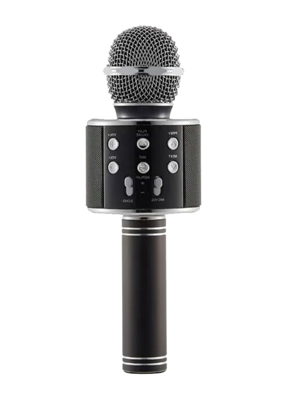WS-858 Handheld Wireless Microphone, Black