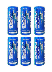 Boom Boom Energy Drink, 6 x 250ml