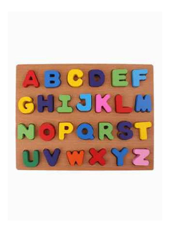 Wooden Puzzle Alphabet Letters Toy, Ages 6+