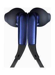 Marrkhor Stereo Wireless Bluetooth In-Ear Headset with Mic, Blue/Black