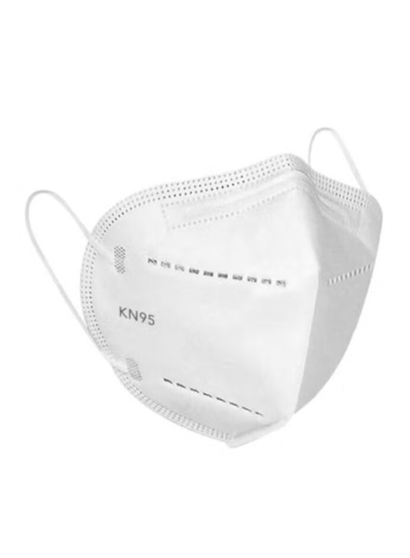 KN95 White Face Mask, 1 Piece