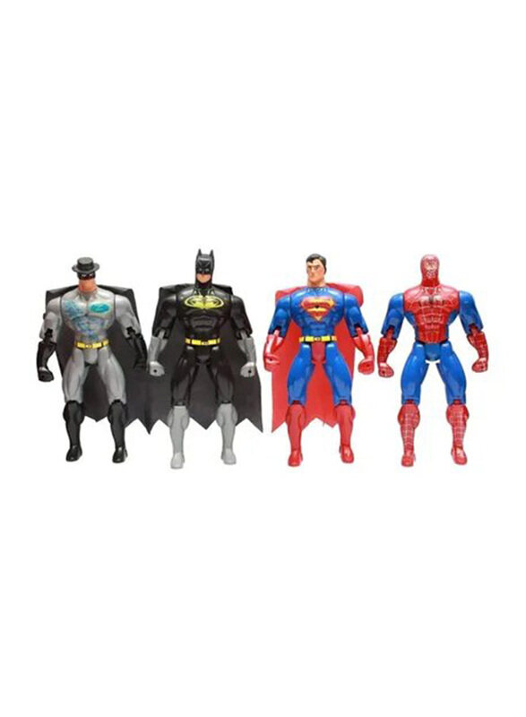 

Lb 8881 Super Hero Action Figure Set, 4 Pieces, Ages 3+