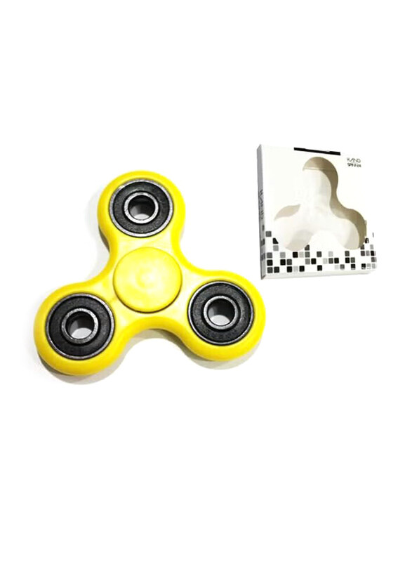 

Spinner Fidget Spinner, Yellow, Ages 12+