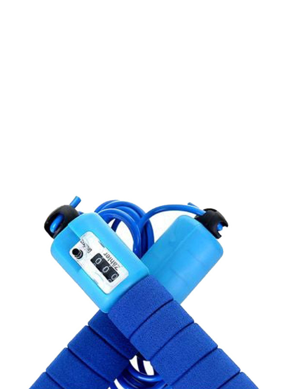 Sharpdo Skipping Rope, 3 Meter, Blue/Black