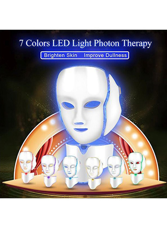 Sonew 7-Colour LED Light Photon Therapy Face Mask, 1 Piece