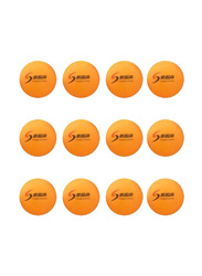 Table Tennis Balls Set, 12 x 4cm, Orange