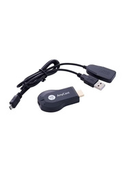 AnyCast M2 Plus Miracast Airplay HDMI Wi-Fi Display Dongle, 2724701924776, Black