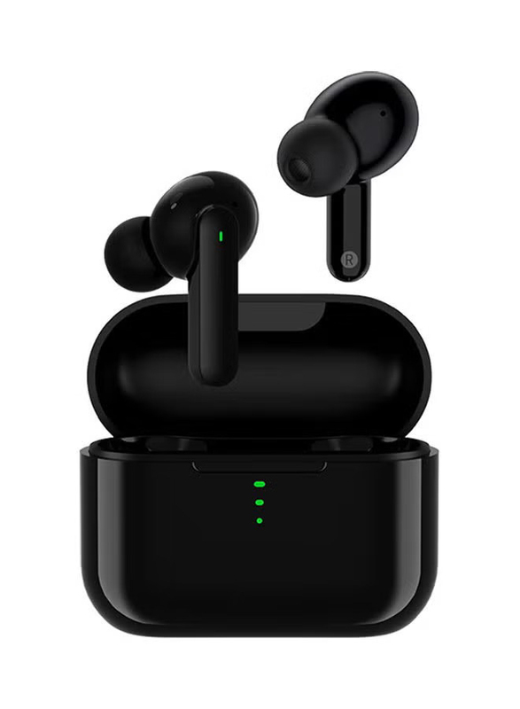 Bluetooth Wireless In-Ear Earbuds With Charging Case, Black