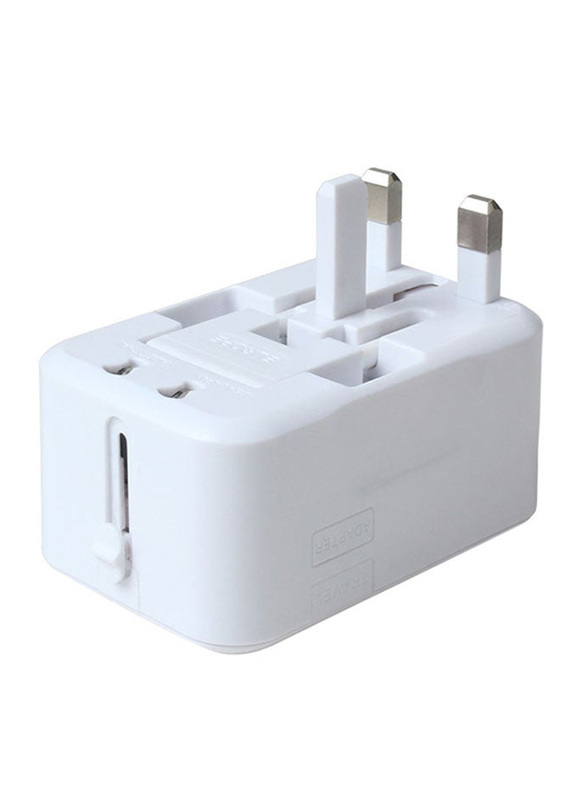 Otravel Portable Universal Travel Adapter, White