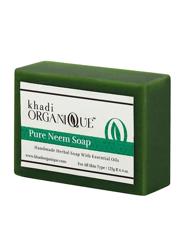 Khadi Organique Handmade Pure Neem Soap, 125g
