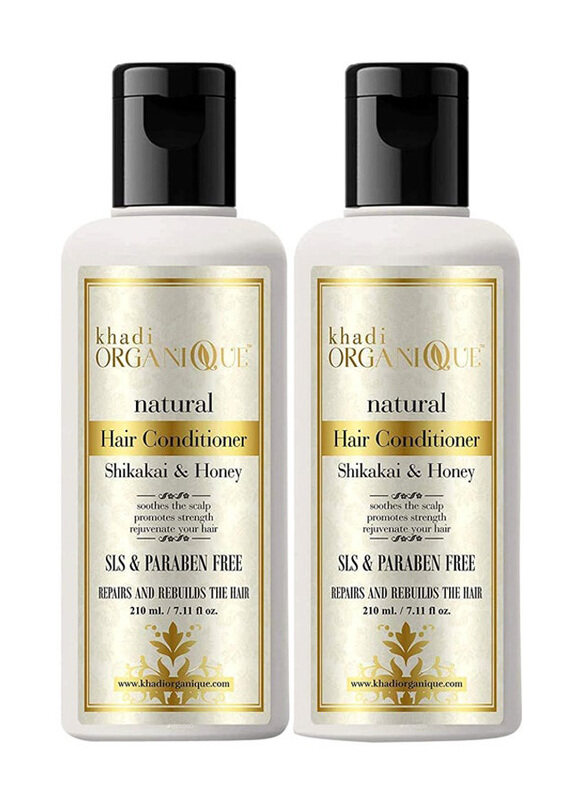 

Khadi Organique Shikakai Honey Conditioner, 2 Pieces