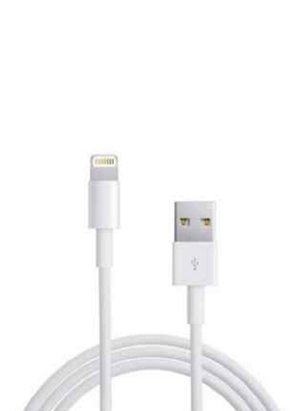 

Generic 8 Pin Charging Cable, USB Male to Lightning for Apple Phones, White