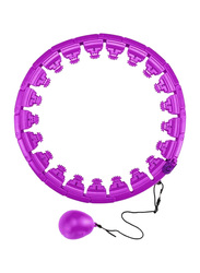 XiuWoo Smart Hula Hoop with Massager Nub, T129, Purple
