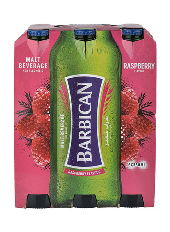 

Barbican Raspberry Flavoured Non-Alcoholic Malt Beverage, 6 x 330ml