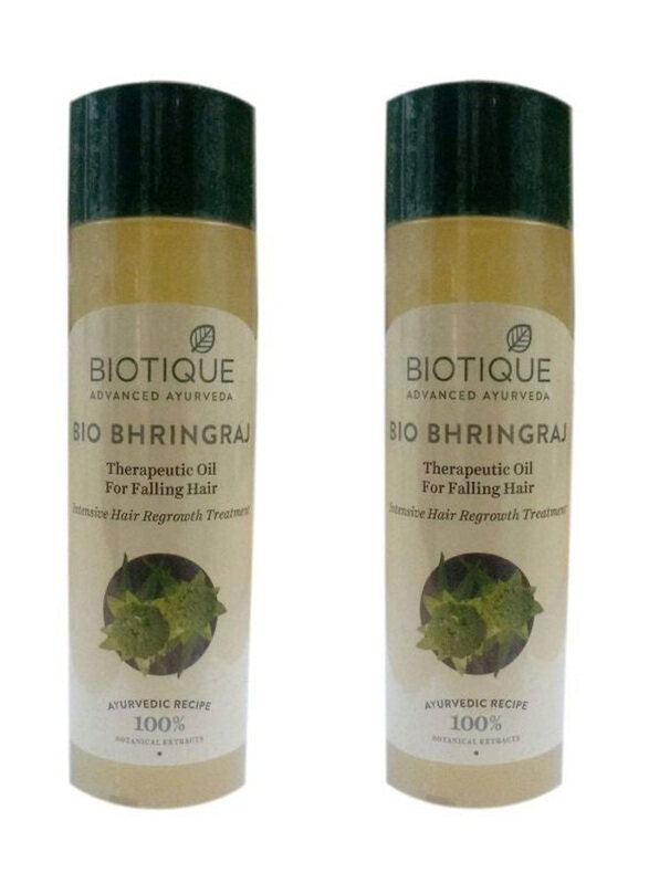 

Biotique Bio Bhringraj Fresh Growth Therapeutic Oil, 2 Pieces