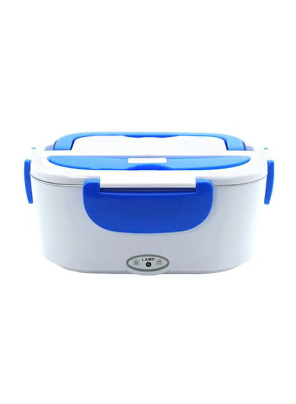 Portable Electric Heating Lunch Box, H2411BL-EU, Blue/White