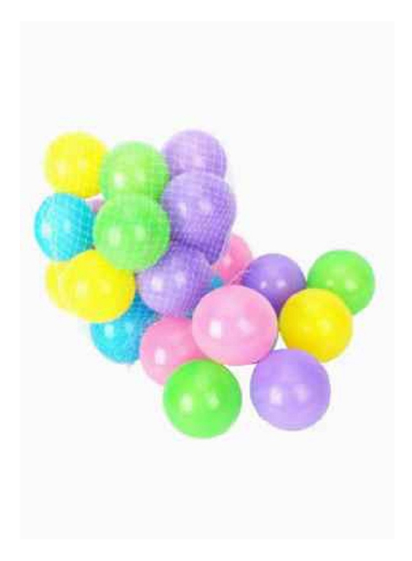 Soft Plastic Ocean Fun Toy Balls, 100 Pieces