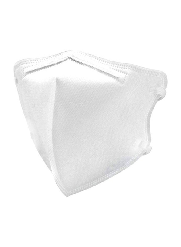 KN95 Breathable Protective Face Mask, White, 1-Piece