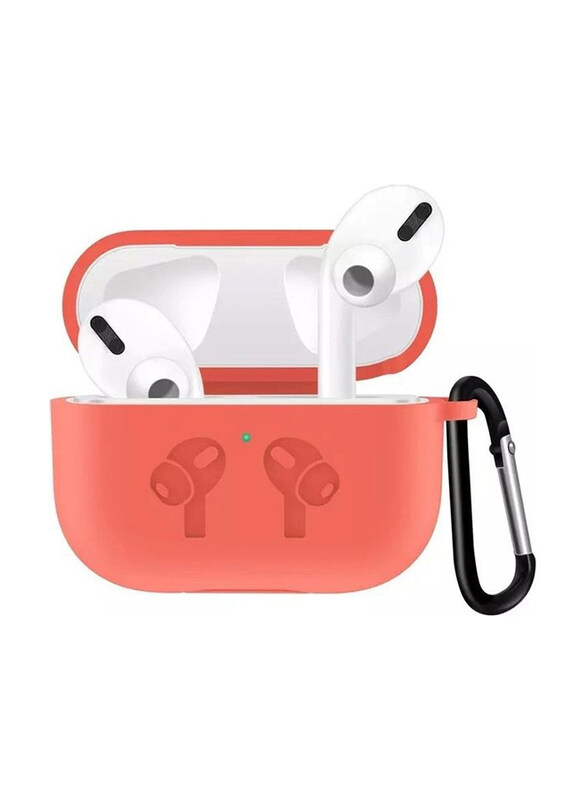 

Generic Silicone Case Cover for Apple AirPods Pro 3, Orange