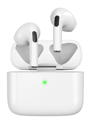 XY-9 Bluetooth In-Ear Tws Earbuds with Charging Case, White