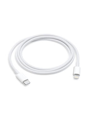 1-Meter Charging Cable, USB Type-C to Lightning Cable, White