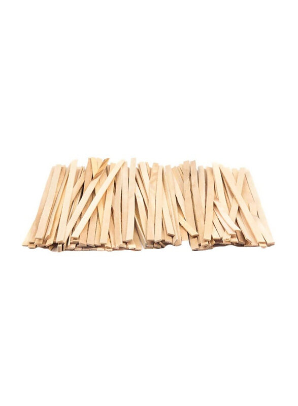 Tops 100-Piece Disposable Coffee Stirrers Set, 55720, Beige