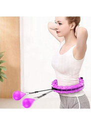 XiuWoo Smart Hula Hoop with Massager Nub, Purple