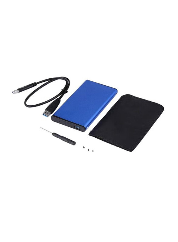 Hard Disk Cartridge SATA External Cover With Accessory, Blue/Black