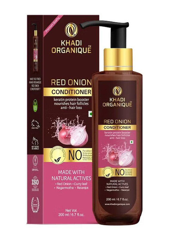 

Khadi Organique Red Onion Hair Conditioner for All Hair Type, 200ml