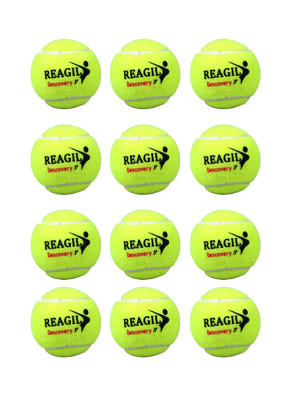 Tennis Ball, 12 Piece, Multicolour