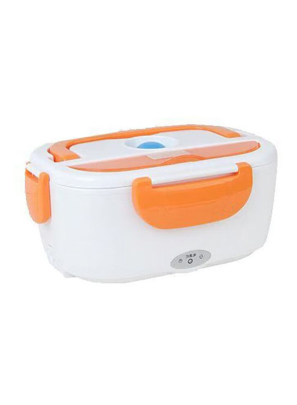 Multi-Function Electric Heating Lunch Box, BY-085-O-Kul, Orange/White