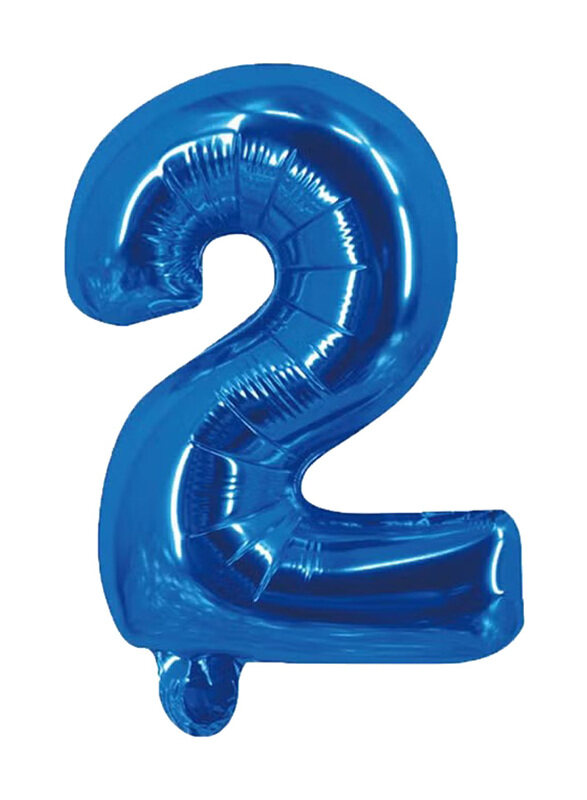 

Party Time 16-Inch 2 Number Foil Balloon, Blue