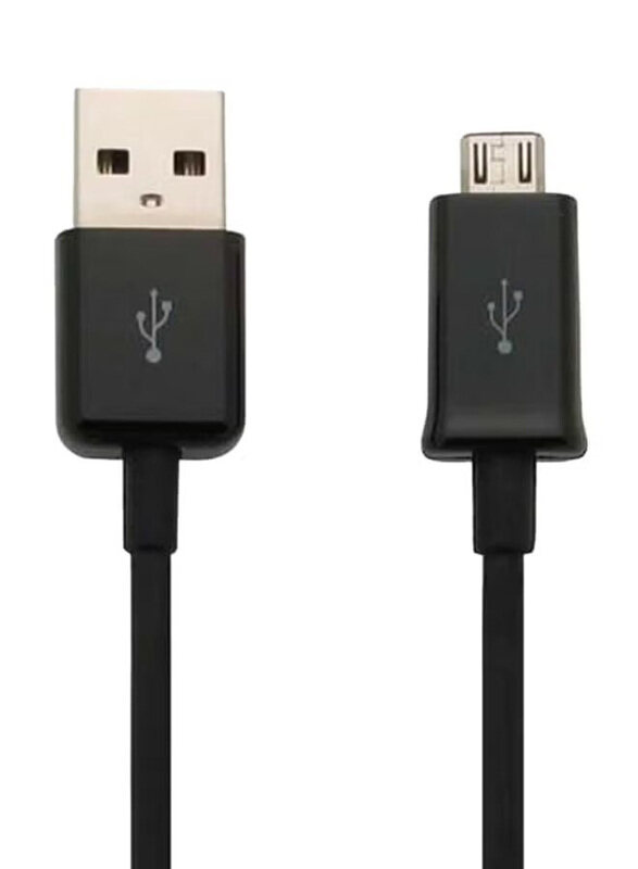 

Generic Micro-B USB Data Sync Charging Cable, Micro-B USB (5 Pin) to USB Type A for Smartphones/Tablets, Black