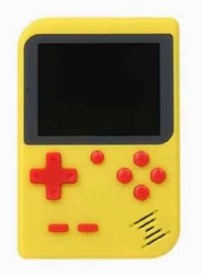 Retro Handheld Mini Portable Game Console, Yellow