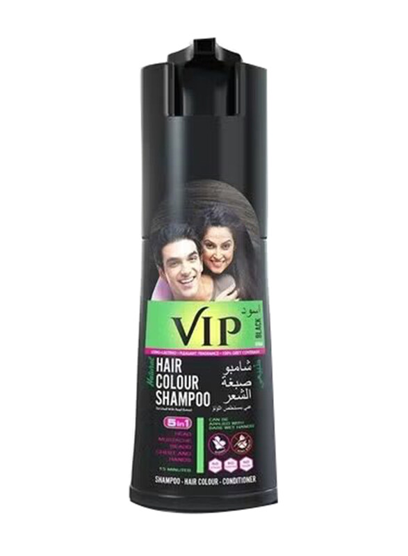 

VIP Hair Colour Shampoo, 180ml, Black