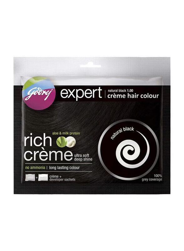 

Godrej Expert Rich Cream Hair Colour, Natural Black 1