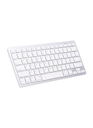 Bluetooth Mini English Keyboard, White