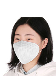 Disposable KN95 Face Mask, White, 1-Piece