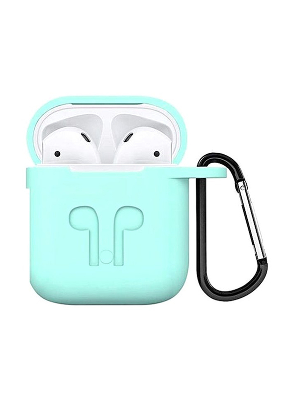 Silicone Protective Case Cover for Apple AirPods, Blue