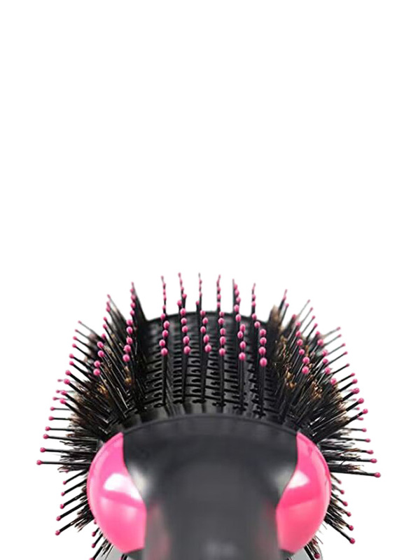 Mqupin One Step Hair Dryer and Style, Black/Pink