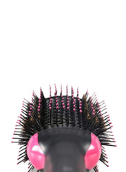 Mqupin One Step Hair Dryer and Style, Black/Pink