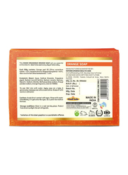 Khadi Organique Handmade Orange Soap, 125gm