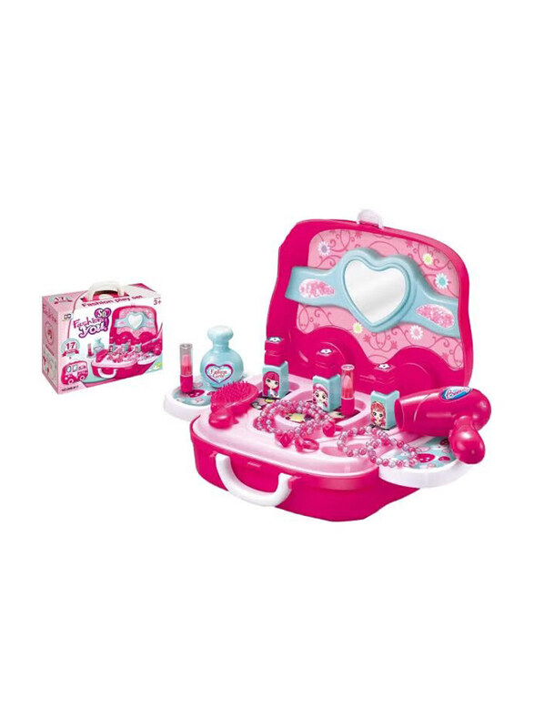 

Magicwand Beauty Salon Pretend Play Toy Set, 21 Pieces, Ages 3+, 008-95, Pink