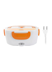 Portable Electric Heating Lunch Box, DW2442, Orange/White