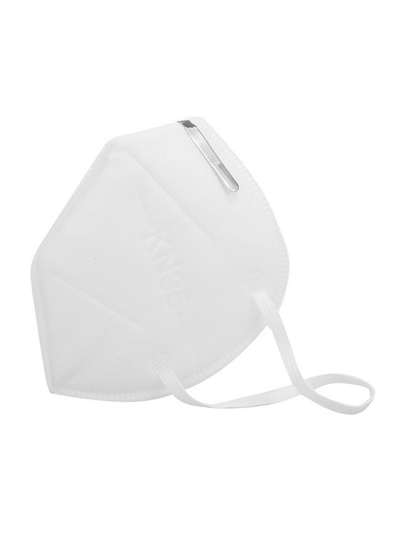 Disposable KN95 Protective Face Mask, White, 1-Piece