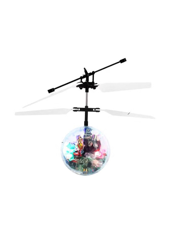 Beauenty Flying Ball Helicopter With Music Altitude Induced Sensor, Ages 3+, Multicolour
